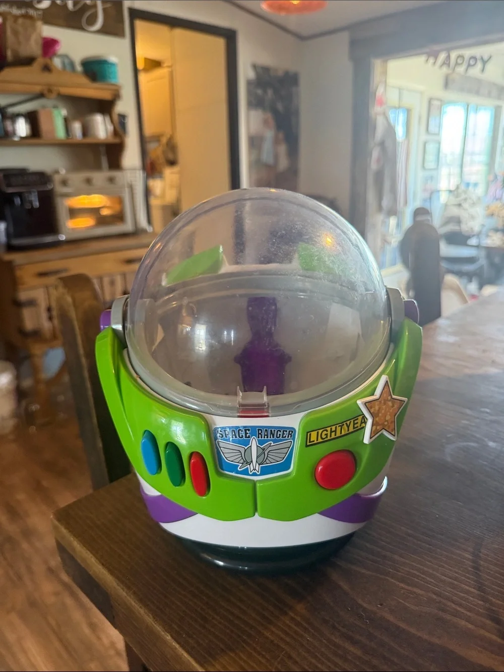 Buzz Lightyear popcorn bowl